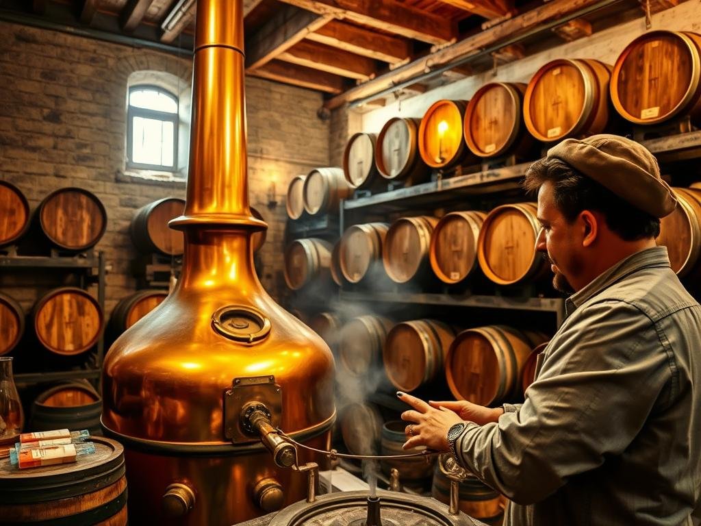 Processo di Distillazione Grappa