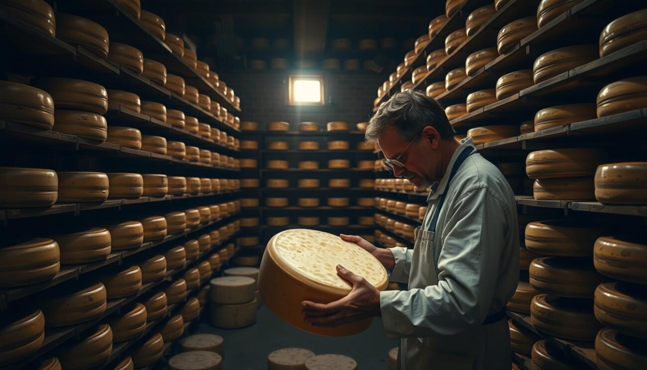 Processo di Stagionatura del Formaggio