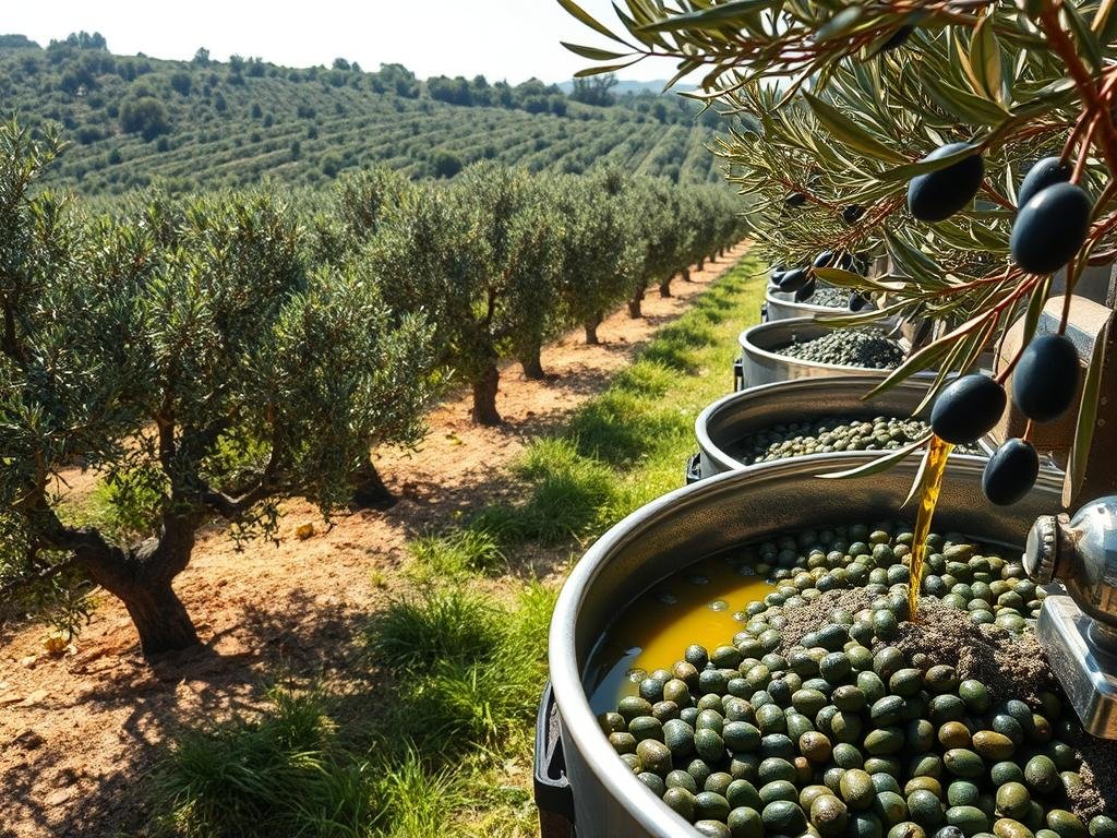 Produzione Olio Nocellara del Belice