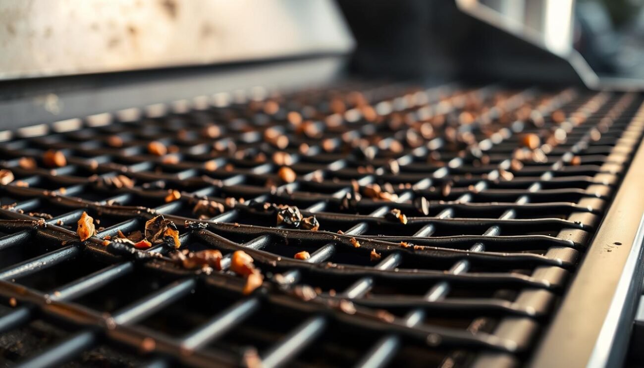 Pulizia griglie barbecue