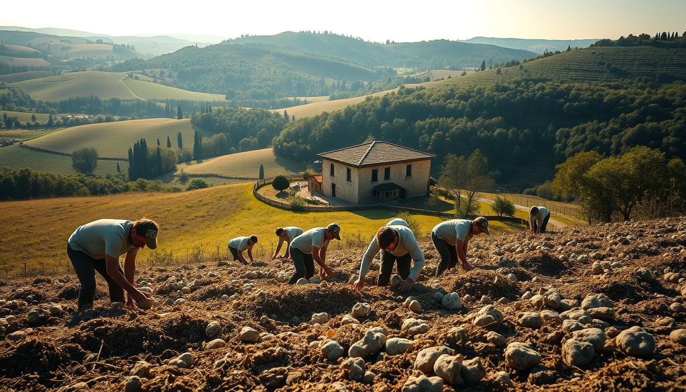 Raccolta Tartufo Bianco