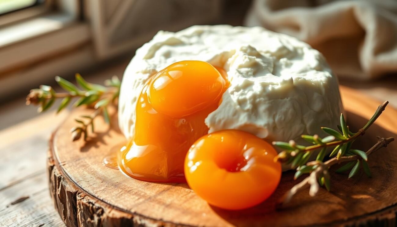 Ricotta e Marmellata di Albicocca