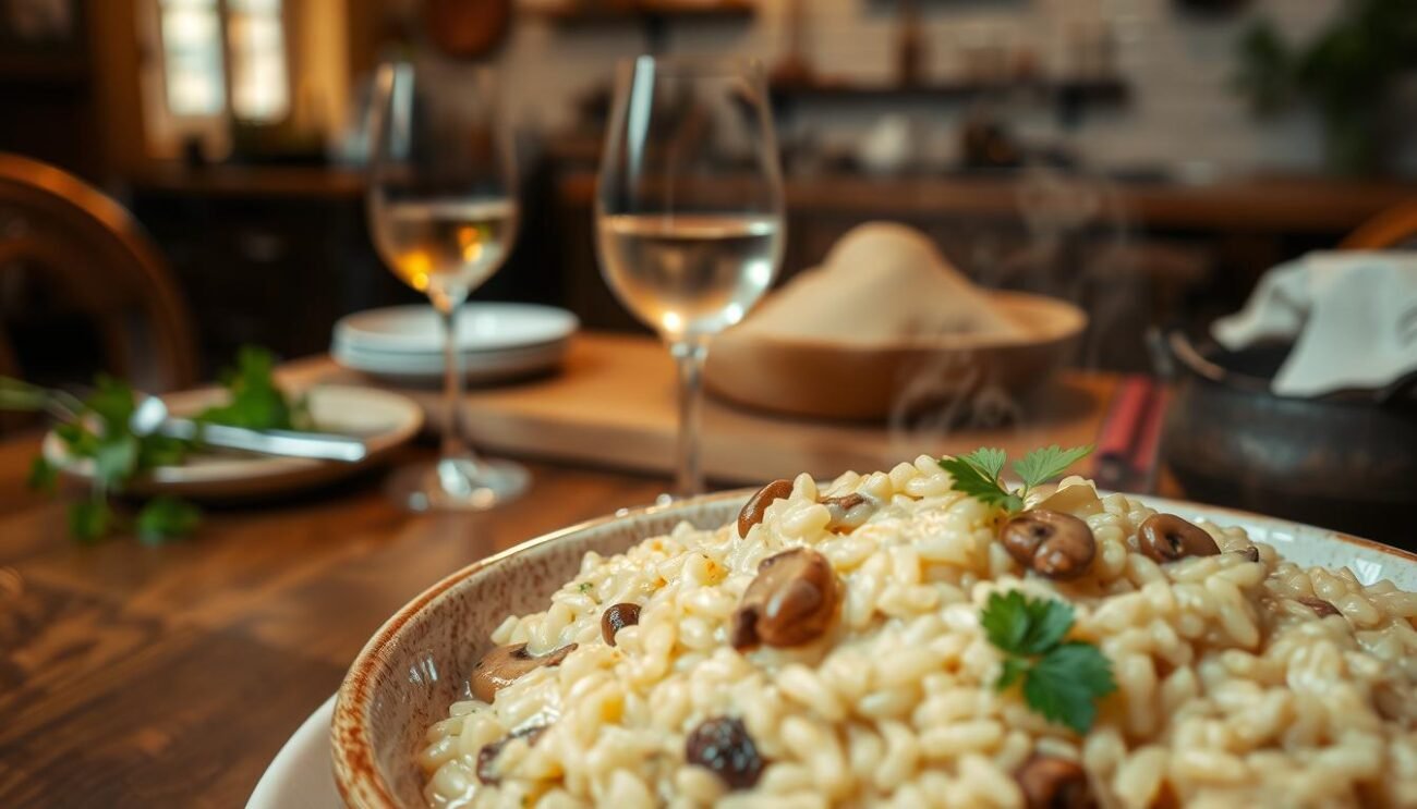 Risotto ai funghi tradizionale Risotto ai funghi tradizionale
