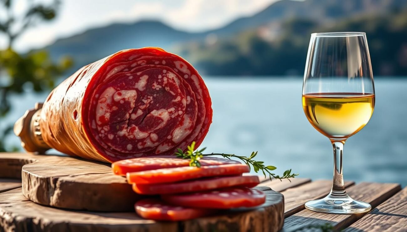 Salame Cremona e Lugana abbinamento