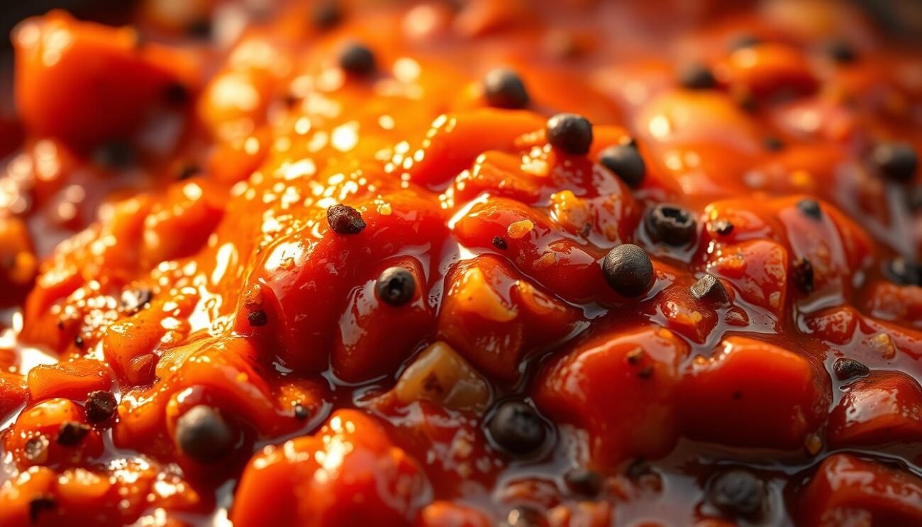Salsa BBQ piccante italiana