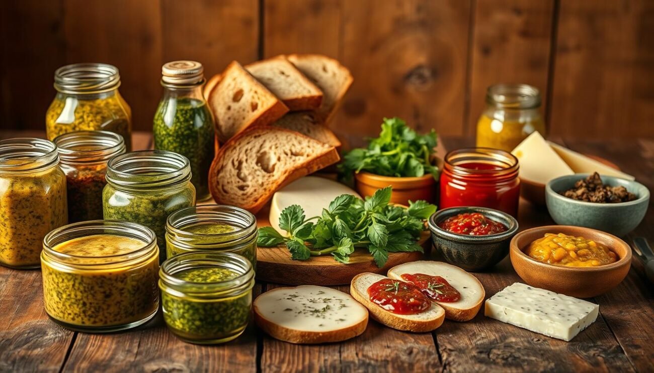 Salse e condimenti per latticini