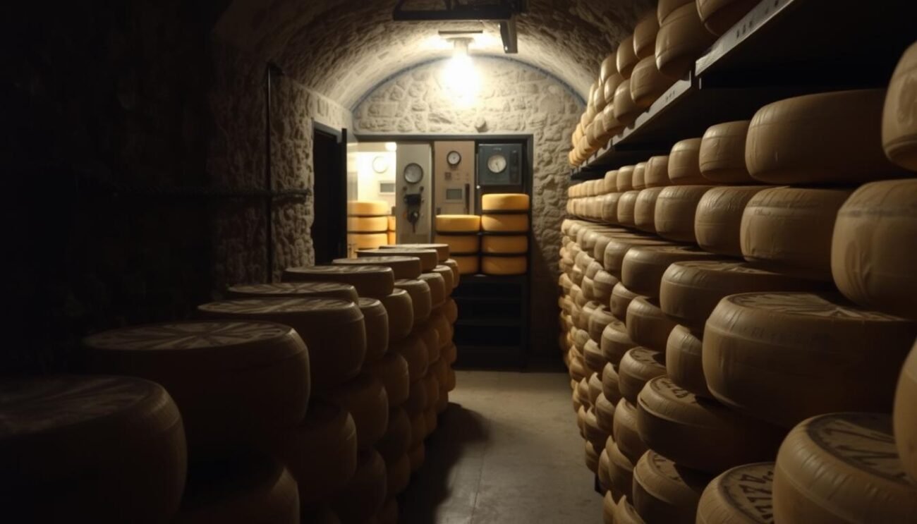 Stagionatura formaggi tradizionali