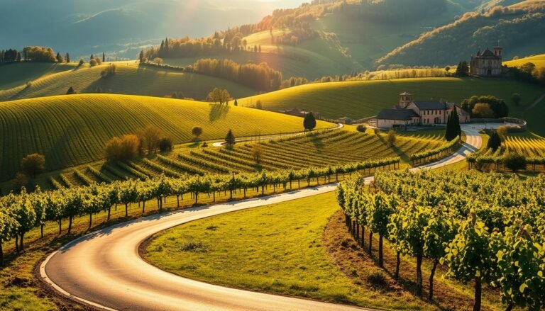 Strada del Vino in Valdobbiadene