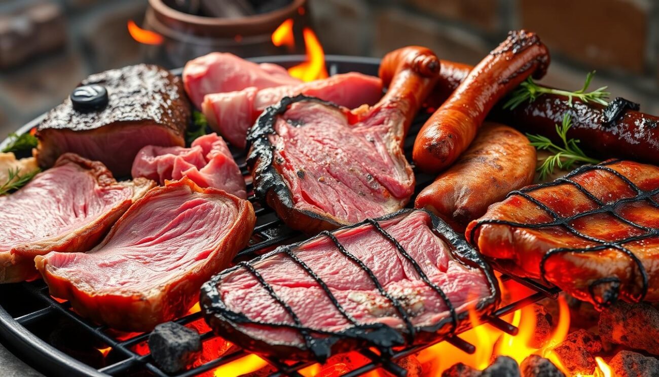 Tagli di carne per barbecue italiano Tagli di carne per barbecue italiano