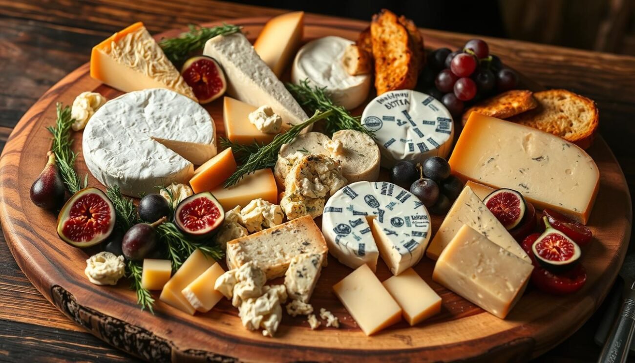 Tagliere di Formaggi Tipici Italiani