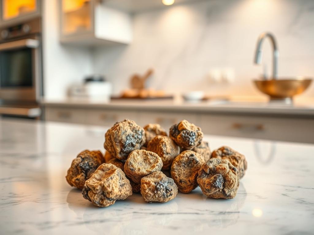 Tartufi congelati in cucina