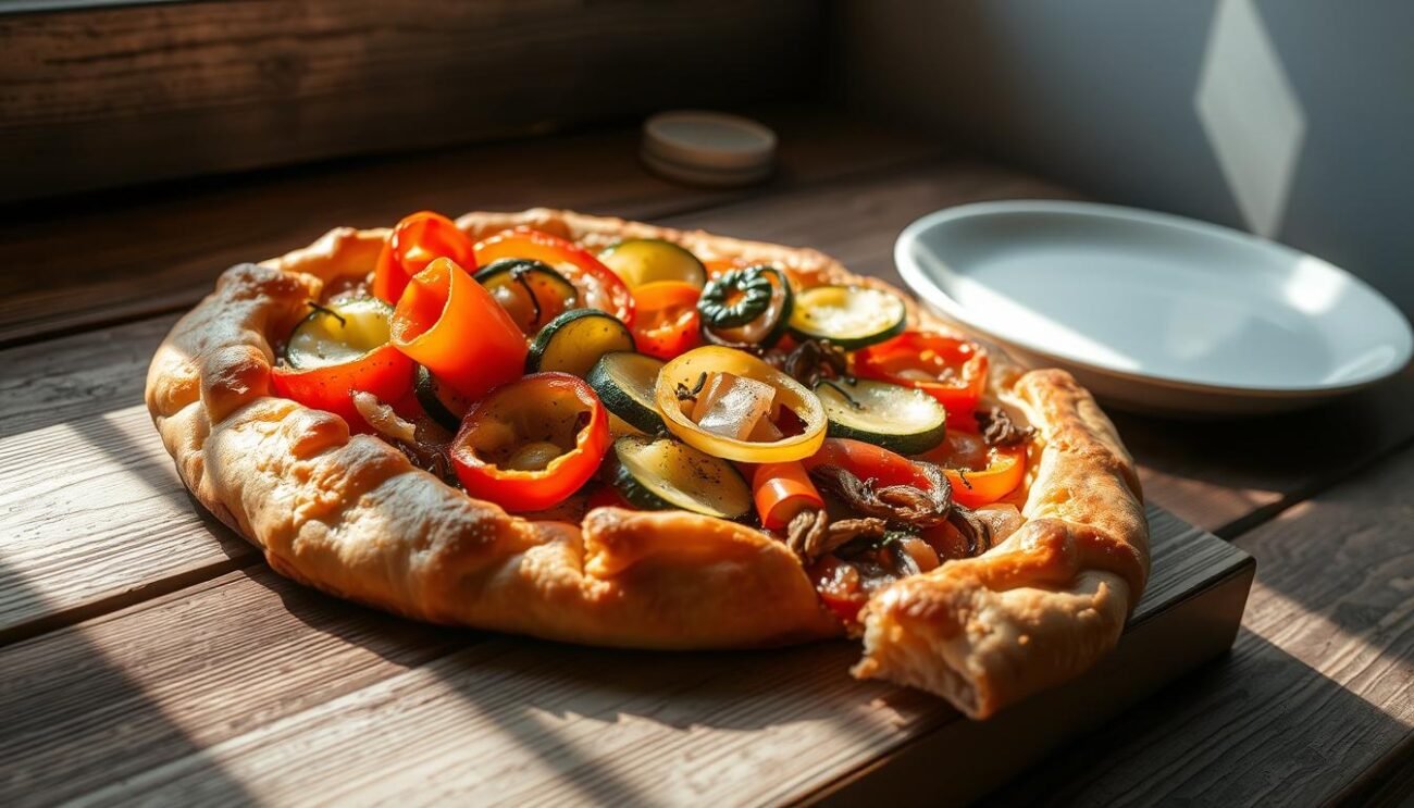 Torta salata con verdure