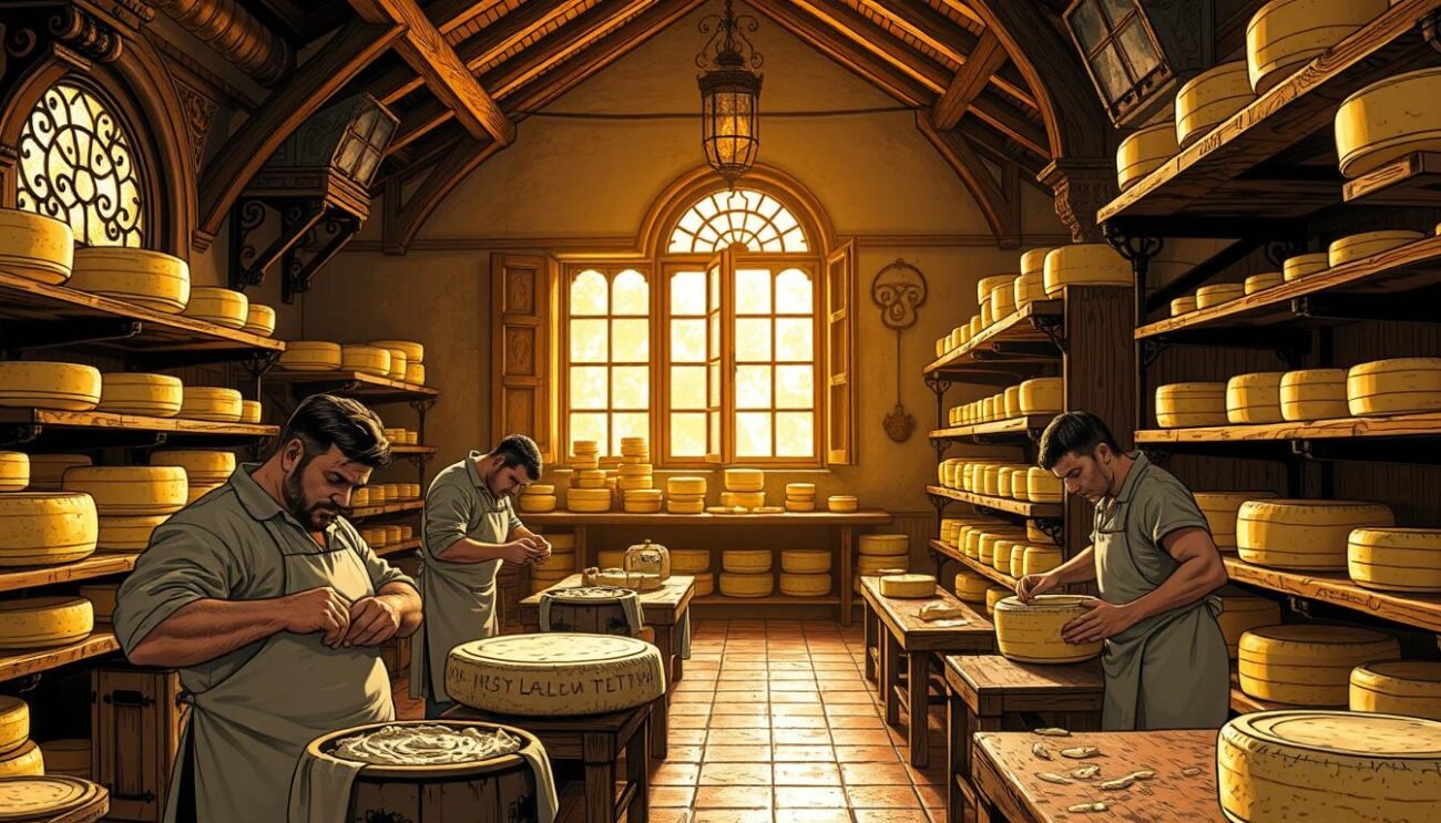 Tradizione casearia nel Rinascimento Tradizione casearia nel Rinascimento