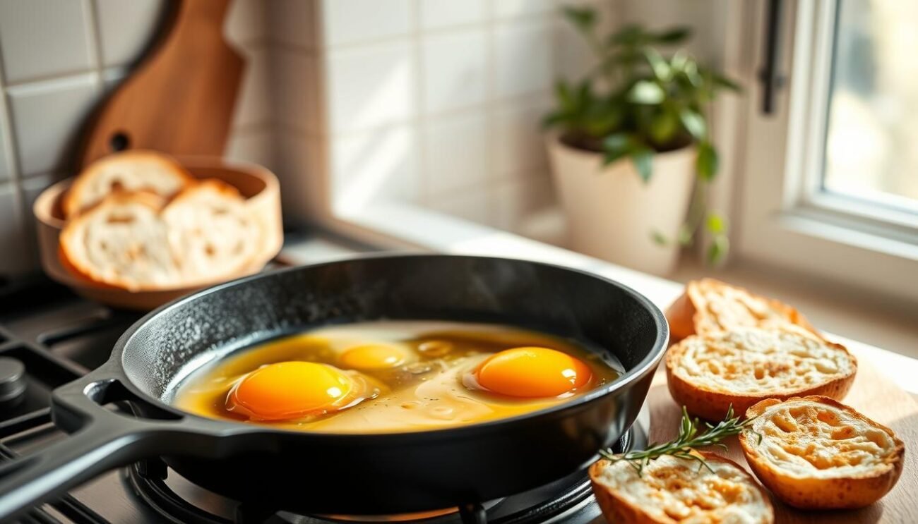 Uova tegamino nutrienti e veloci Uova tegamino nutrienti e veloci