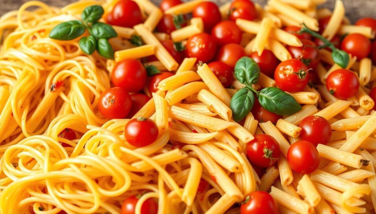 Varianti di Pasta con Pomodorini Varianti di Pasta con Pomodorini