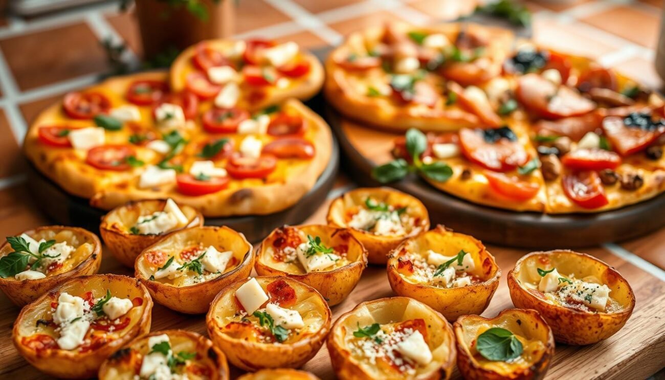 Varianti di Pizzette di Patate Varianti di Pizzette di Patate