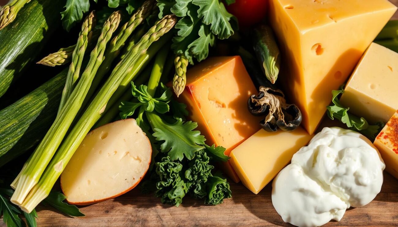 Verdure con formaggio