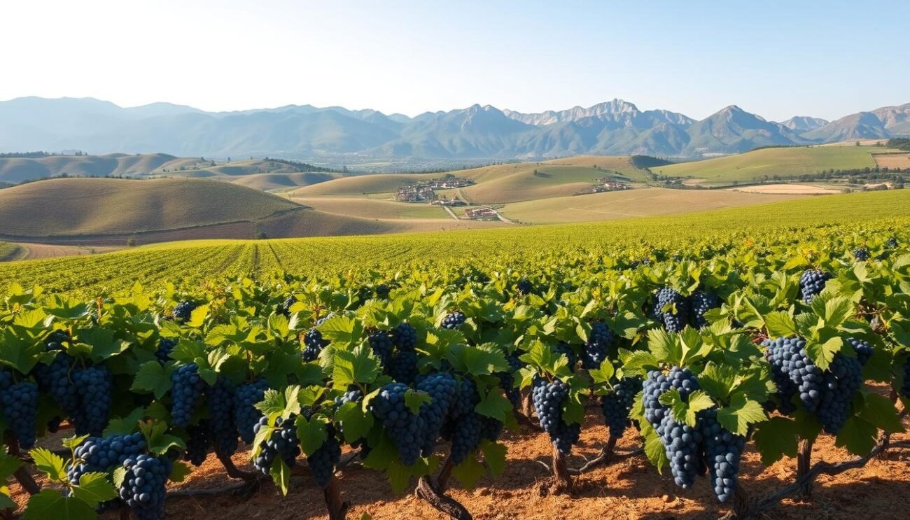 Vigneto di Gaglioppo in Calabria