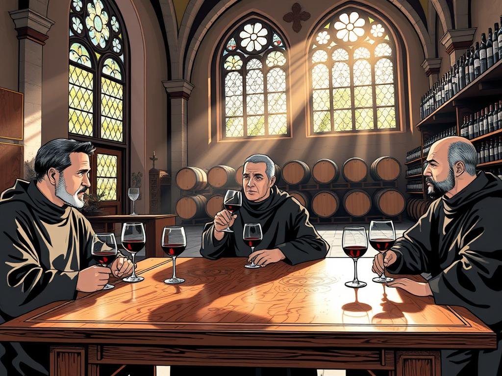 Vini monastici in degustazione