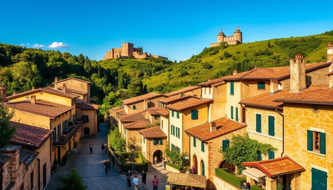 borghi e castelli nel Chianti