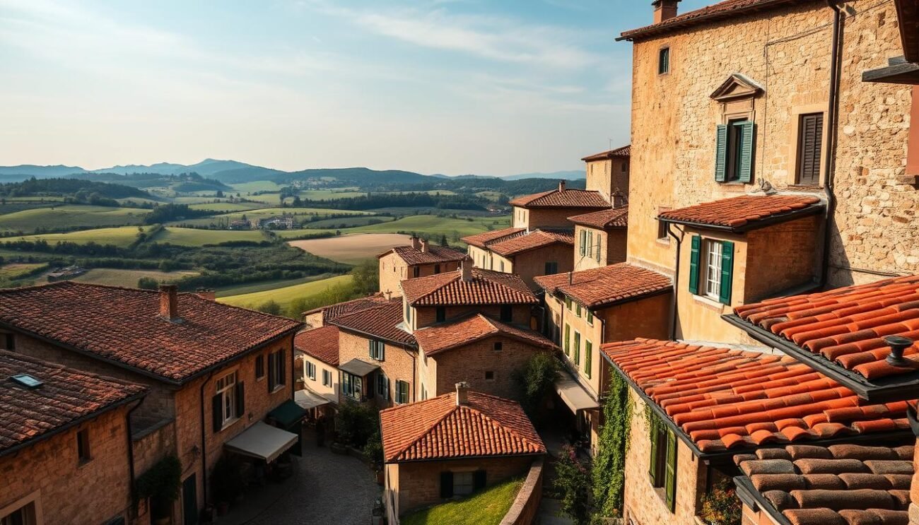 borgo medievale nel Chianti