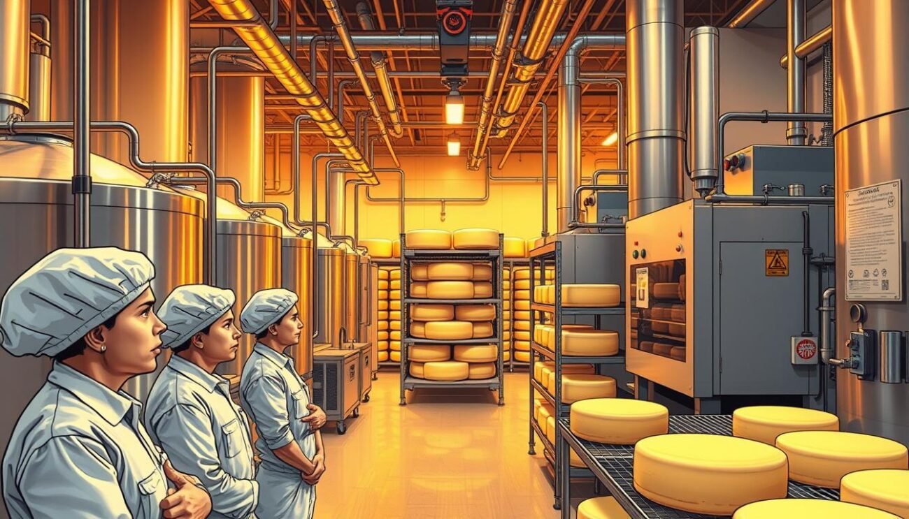 innovazioni tecnologiche nella produzione del formaggio