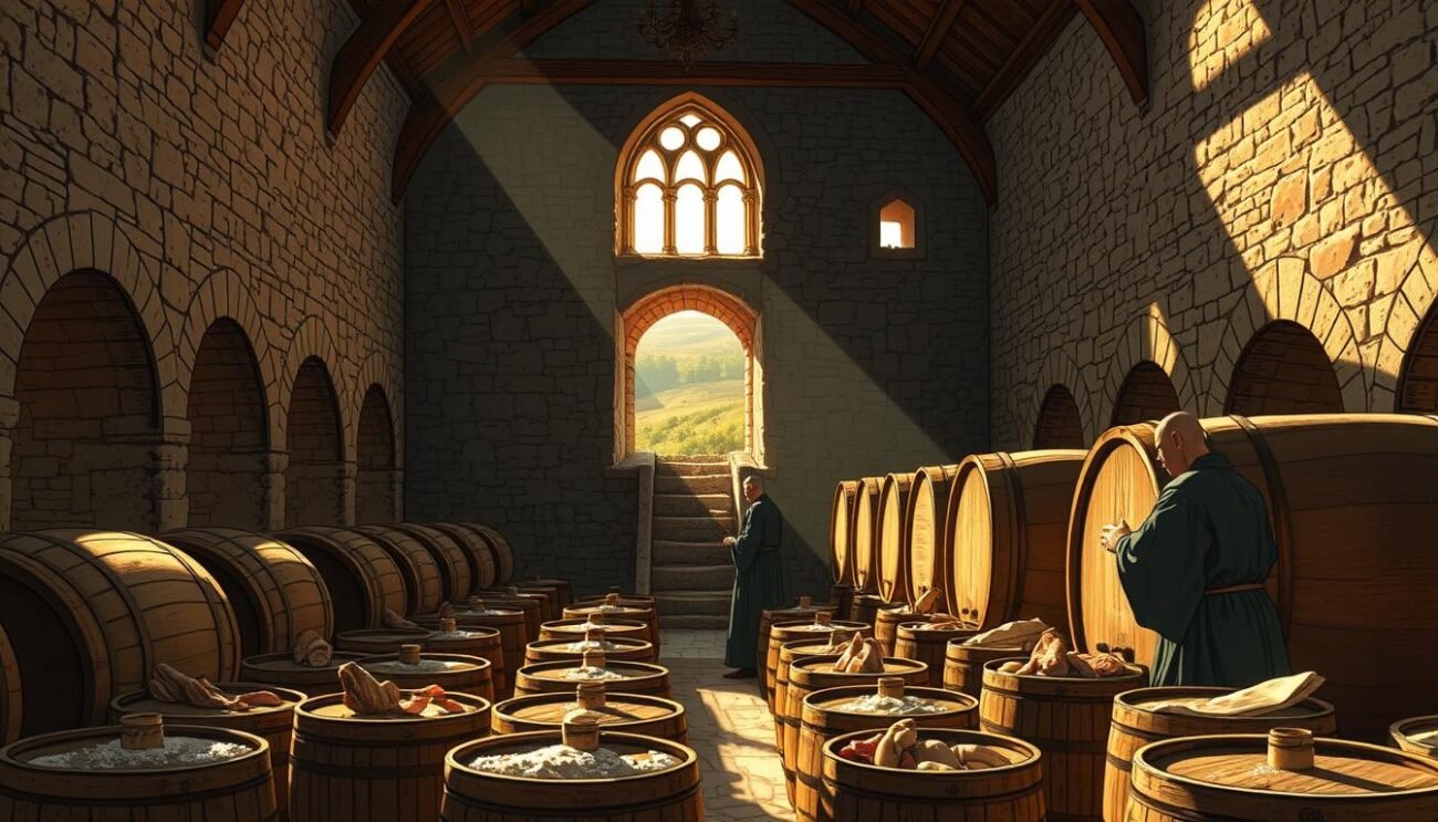 monasteri e conservazione della carne