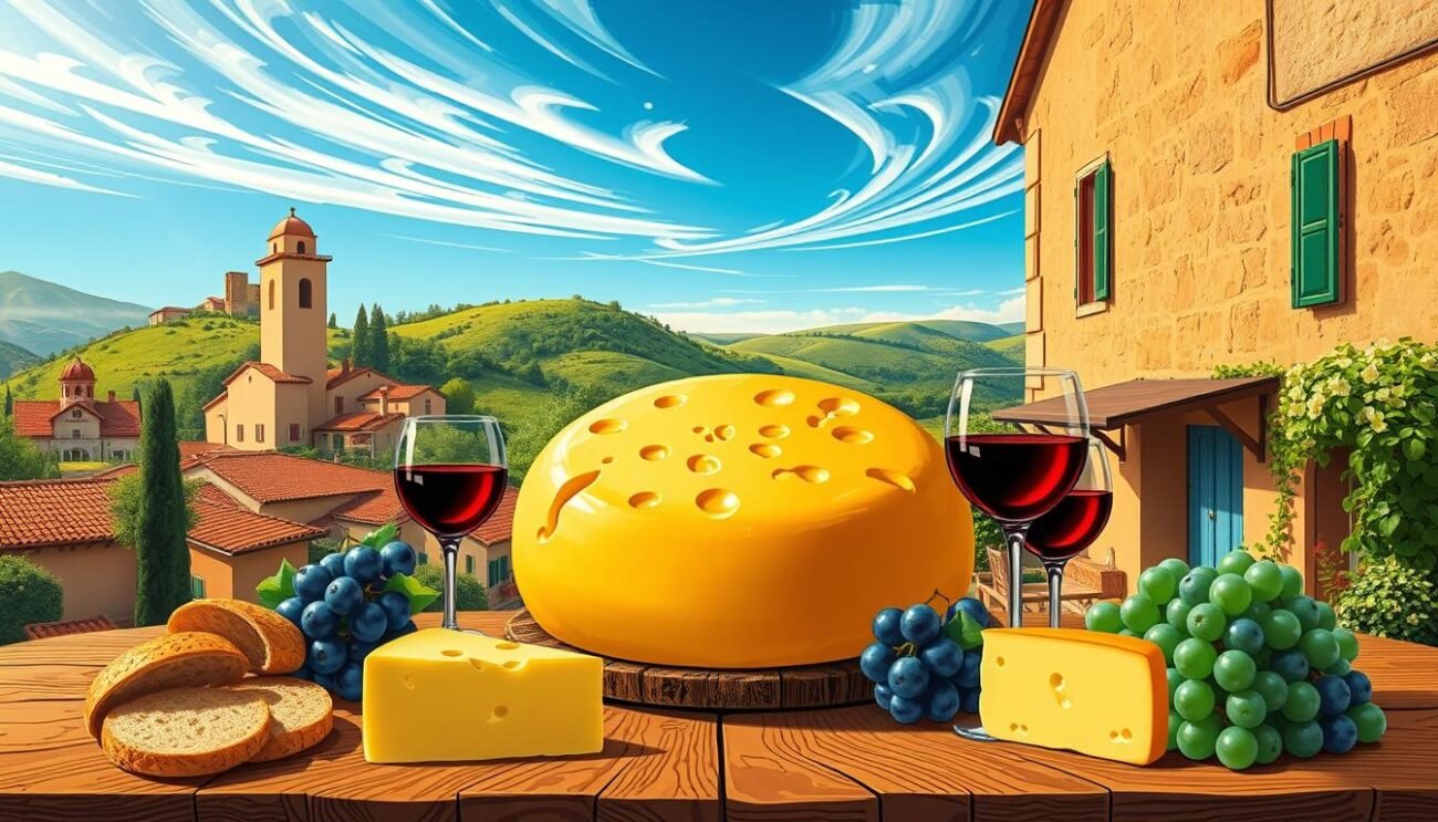 pubblicità formaggio italiano