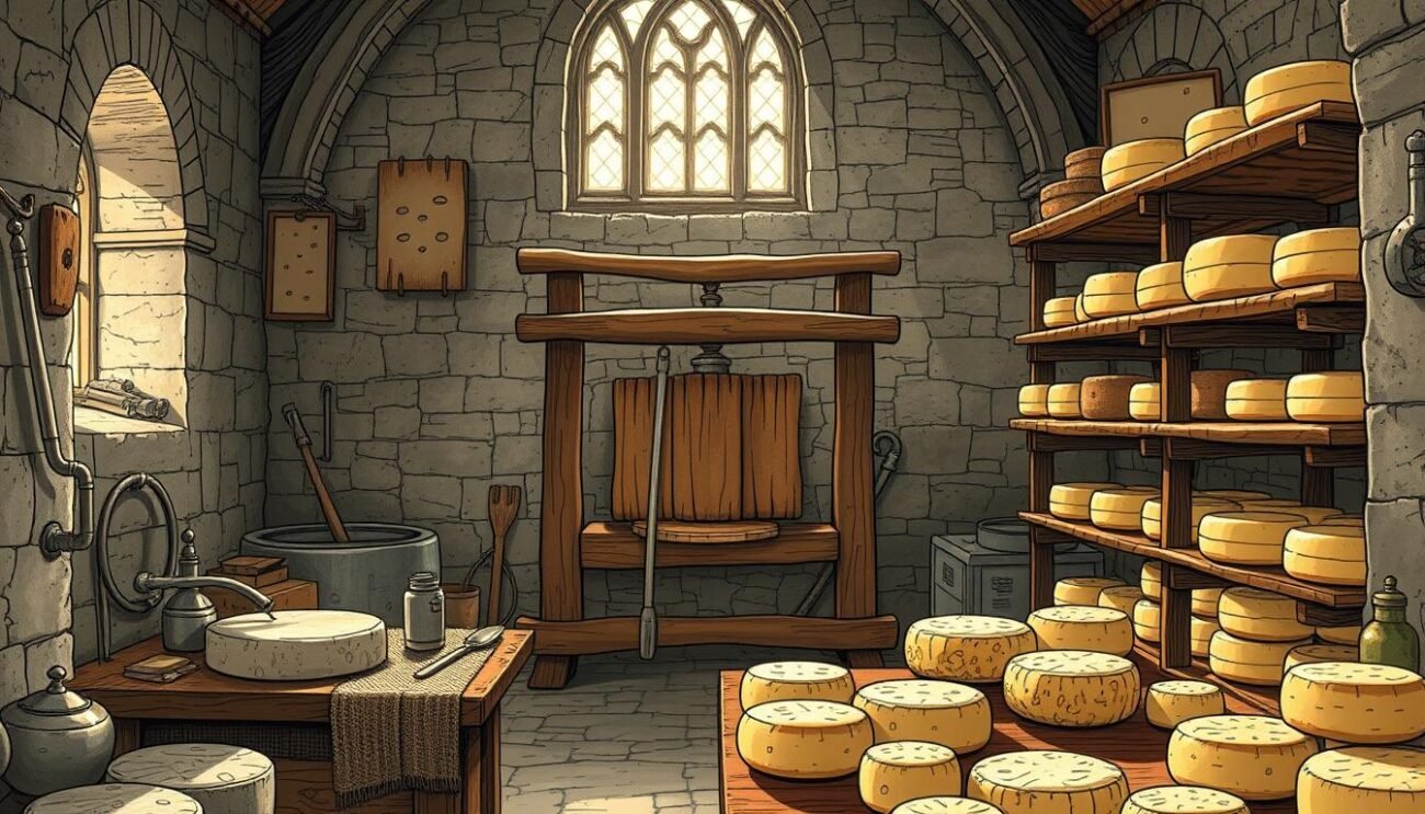 tecniche di produzione casearia