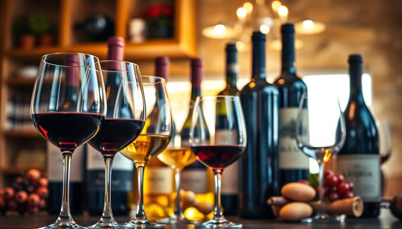 vini rossi e bianchi