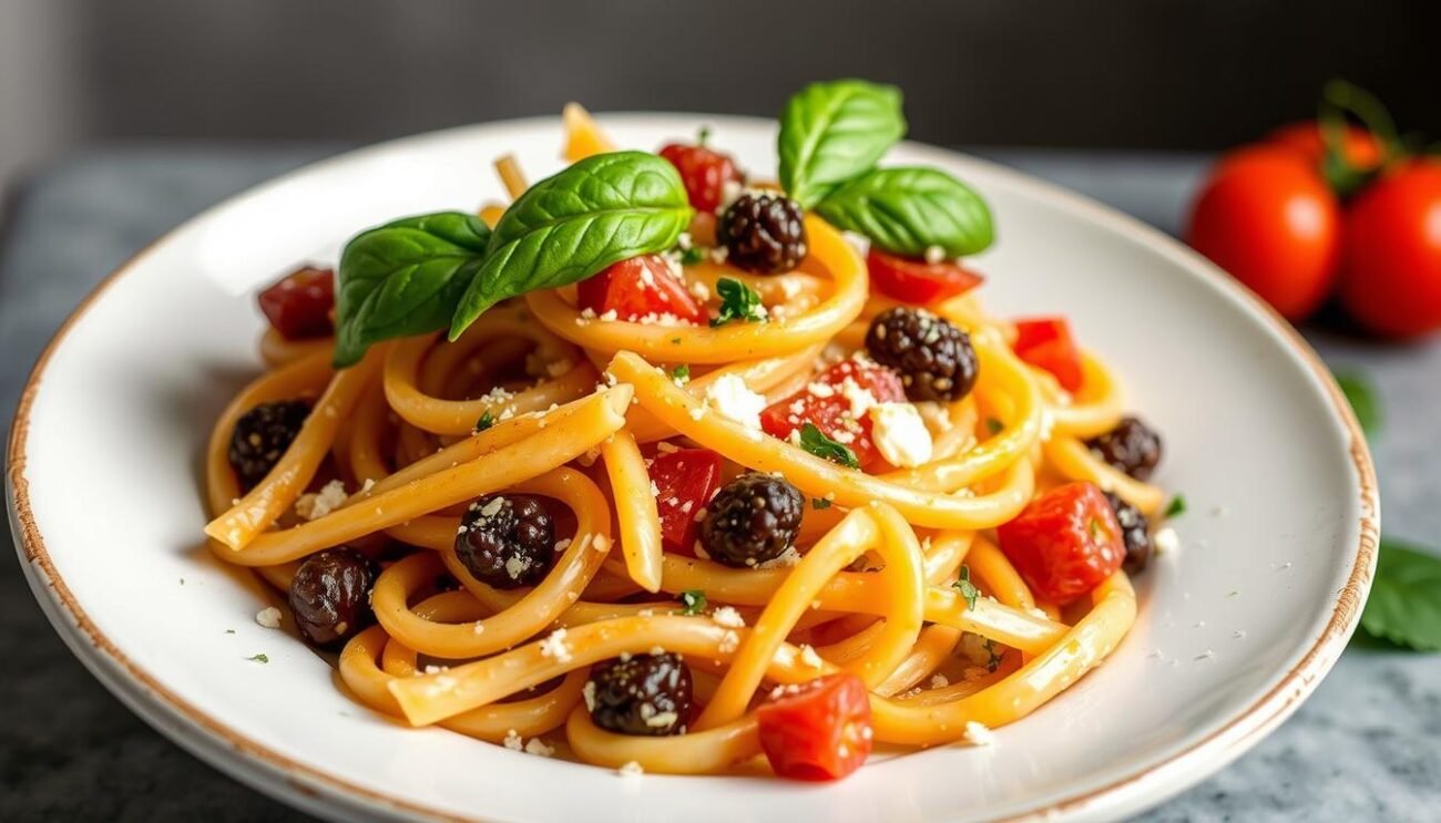Immagina una pasta nutriente e deliziosa, perfetta per gli sportivi che cercano di migliorare le loro prestazioni. Immagina una pasta nutriente e deliziosa, perfetta per gli sportivi che cercano di migliorare le loro prestazioni.