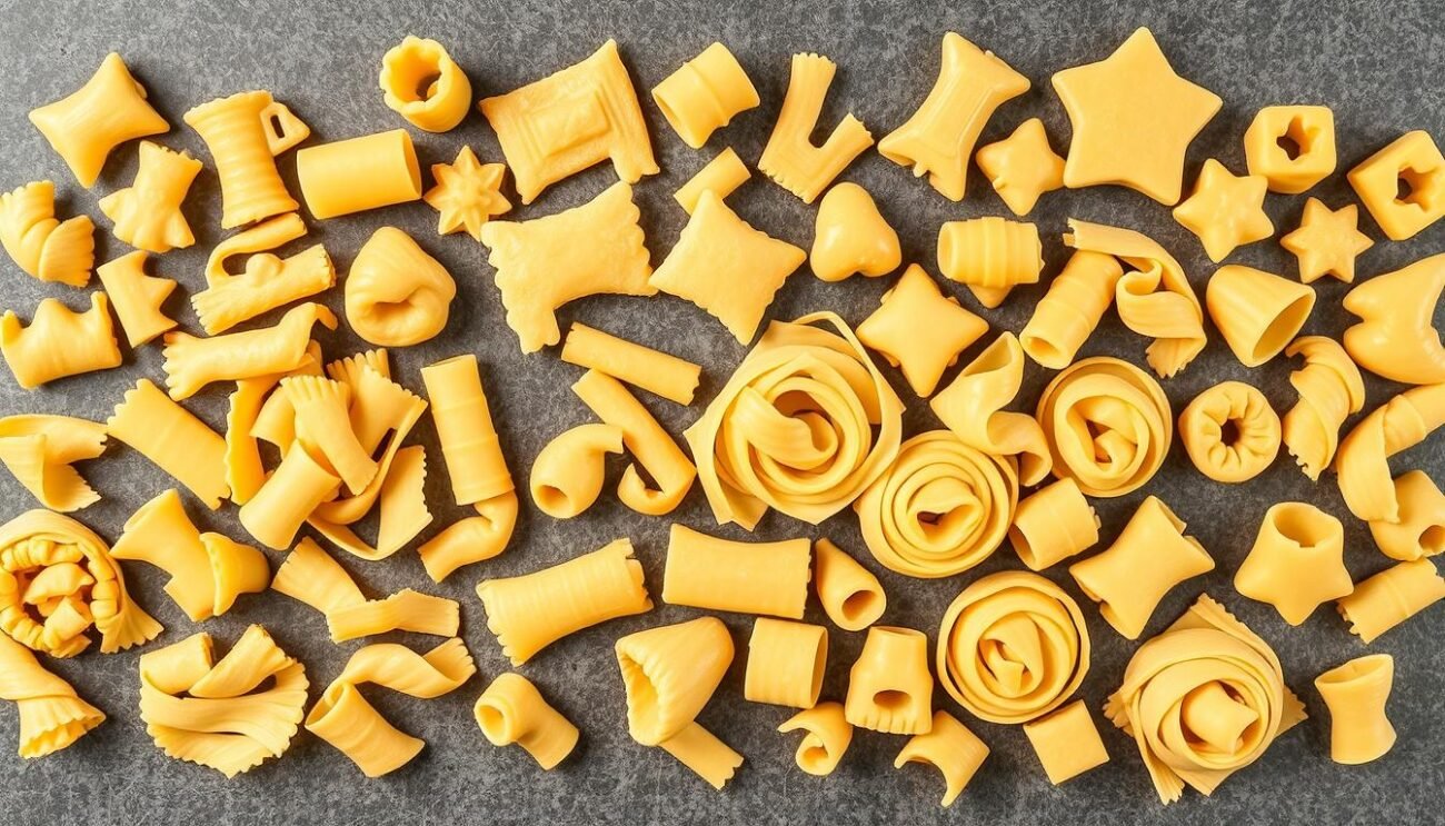 Immagina una vasta gamma di formati di pasta senza glutine, pronti per essere scelti per il tuo prossimo pasto.
