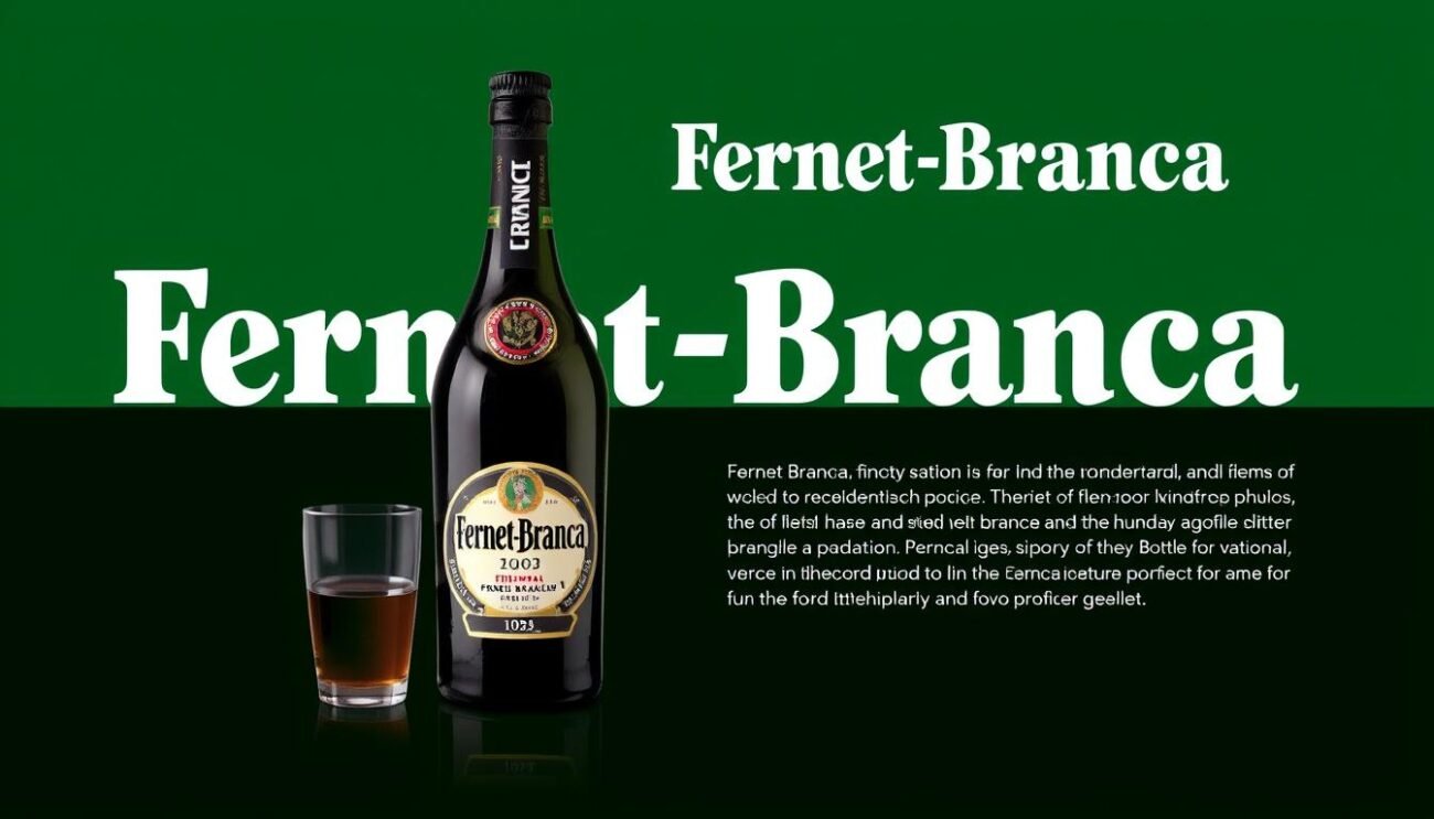 Immagine del Fernet-Branca con descrizione del prodotto Immagine del Fernet-Branca con descrizione del prodotto