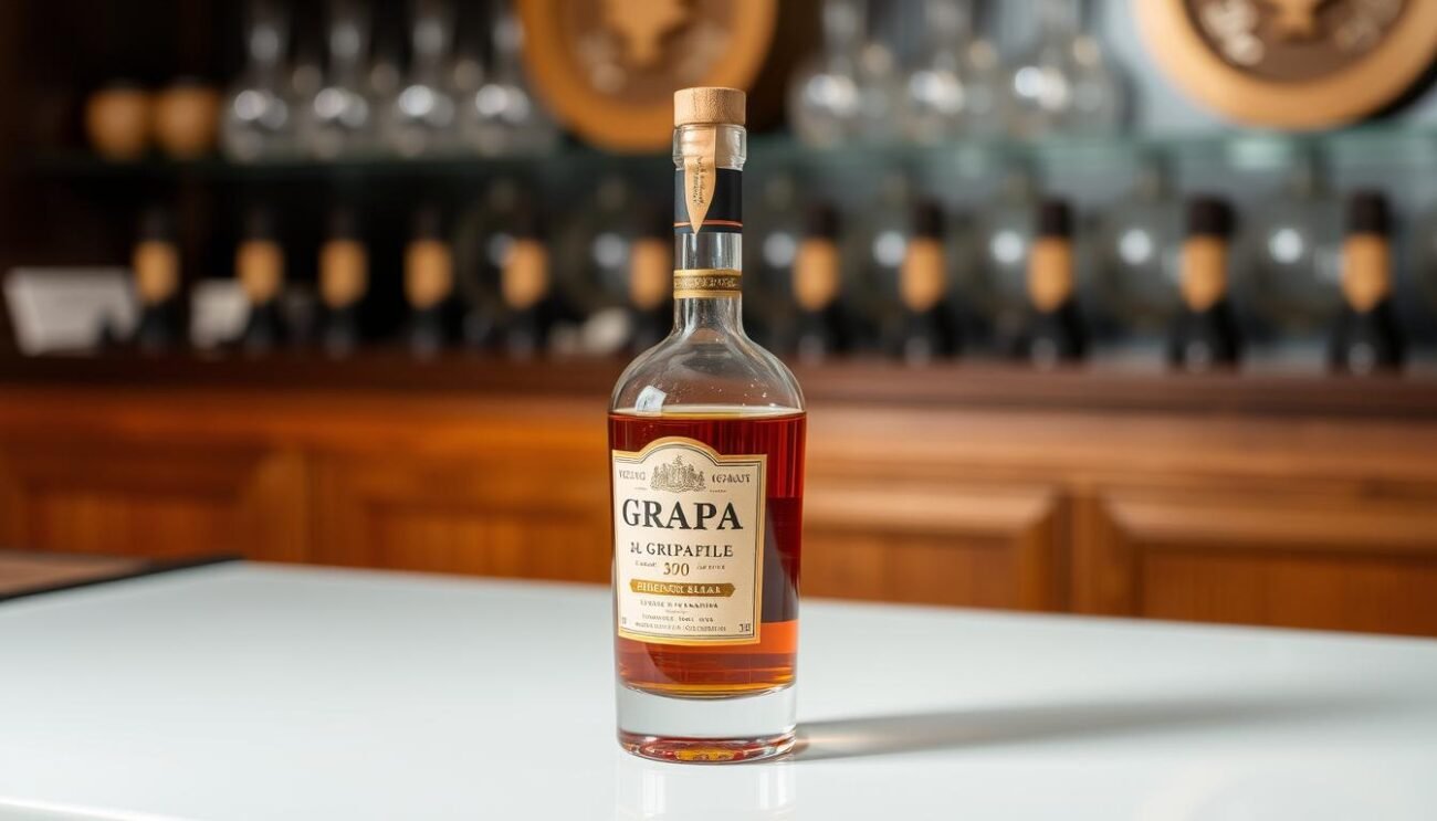 Immagine di una grappa di prestigio italiana