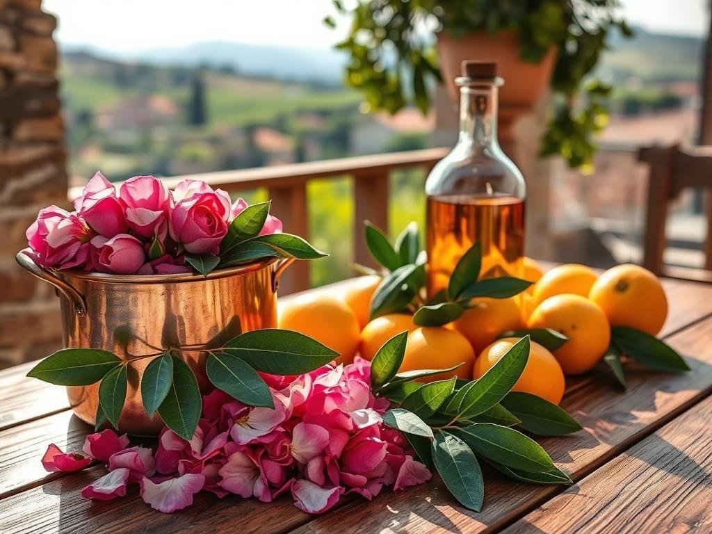 Ingredienti per Rosolio Ingredienti per Rosolio