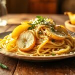 Pasta Gorgonzola e Pere