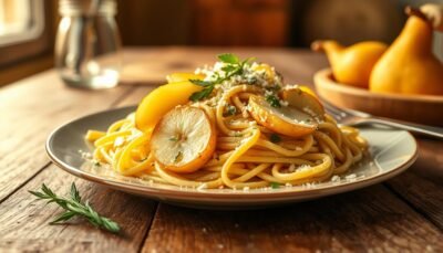 Pasta Gorgonzola e Pere