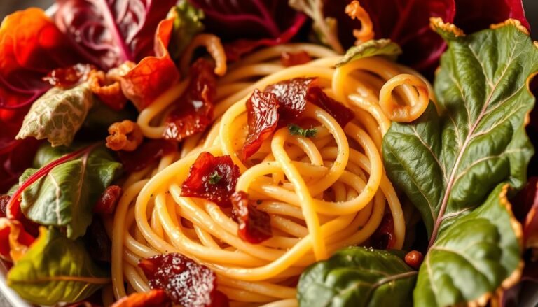 Pasta Radicchio e Speck