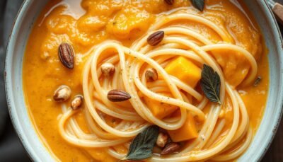 Pasta con Crema di Zucca