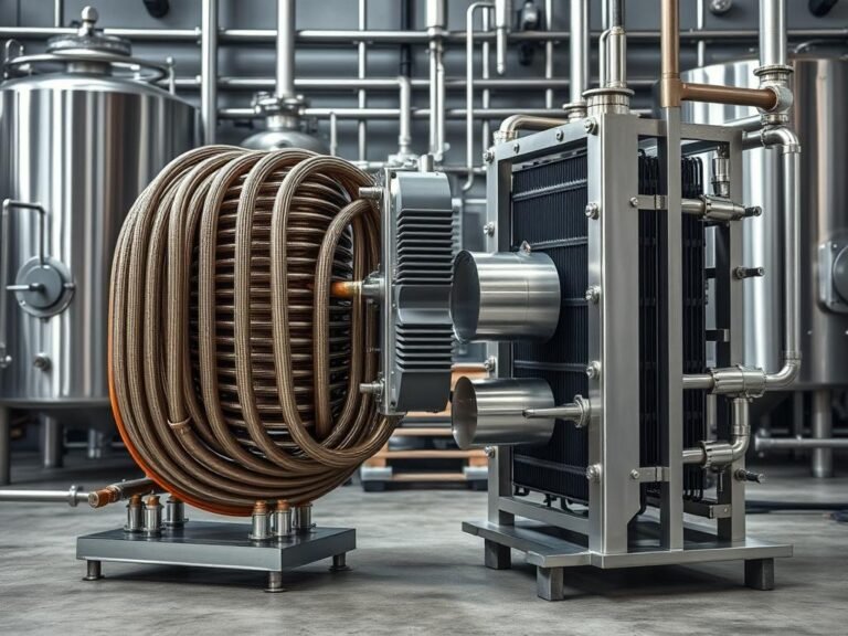 Raffreddamento Mosto Birra