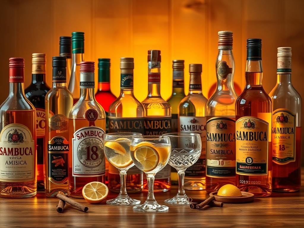 Tipologie di Sambuca Tipologie di Sambuca