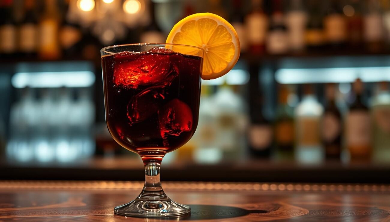 Generazione dell'immagine per il Cocktail Amaro Silenzio
