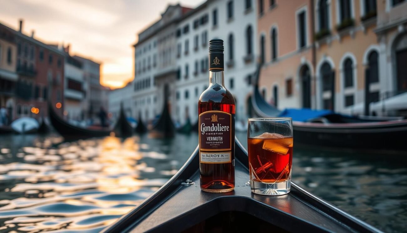 Immagina di sorseggiare un bicchiere di Vermouth Gondoliere mentre navighi lungo i canali di Venezia