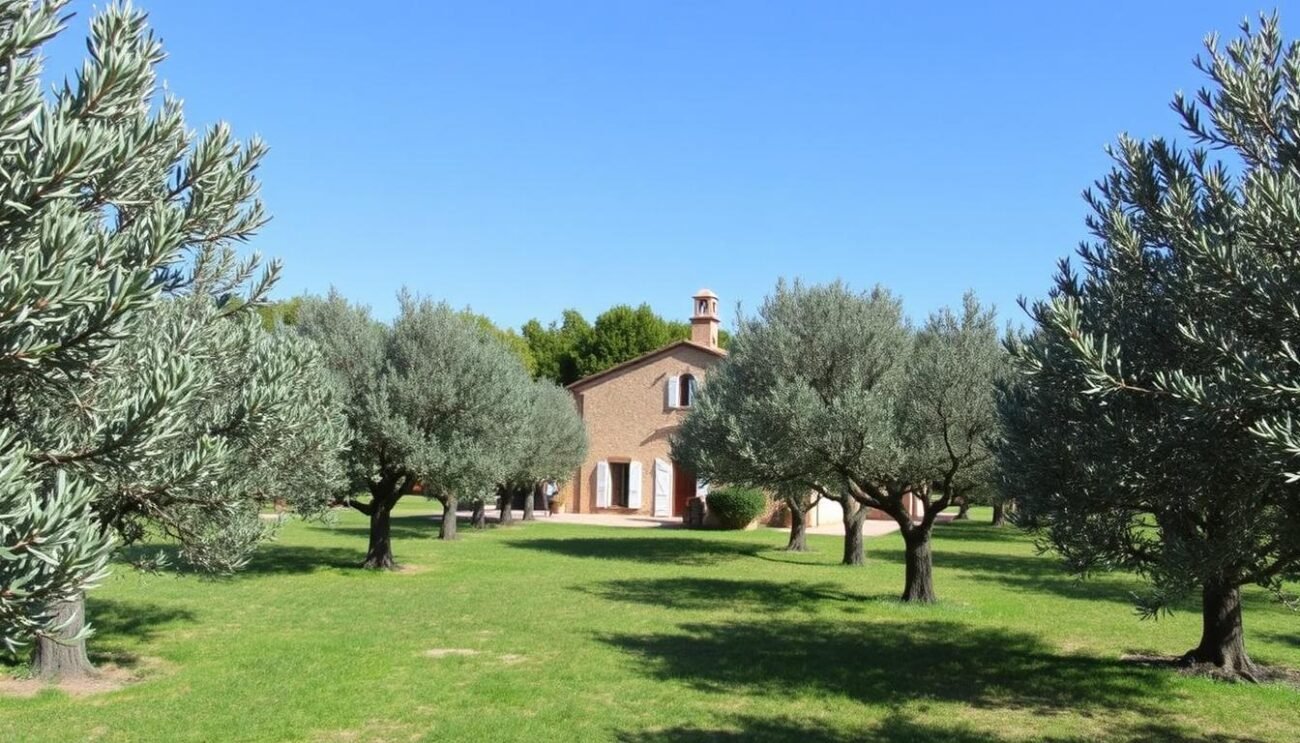 Immagina la Nostrana di Brisighella in un oliveto Immagina la Nostrana di Brisighella in un oliveto