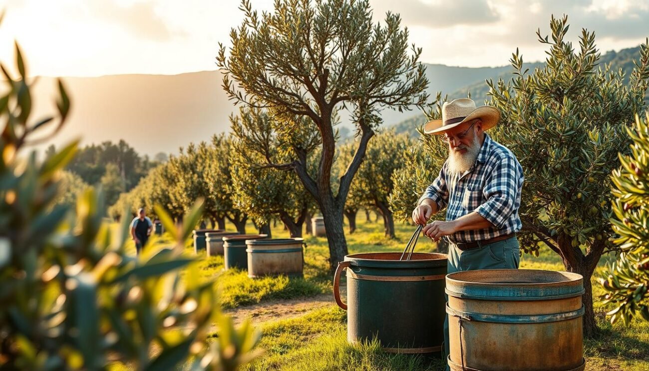 Immagine dei produttori di olio extravergine siciliano