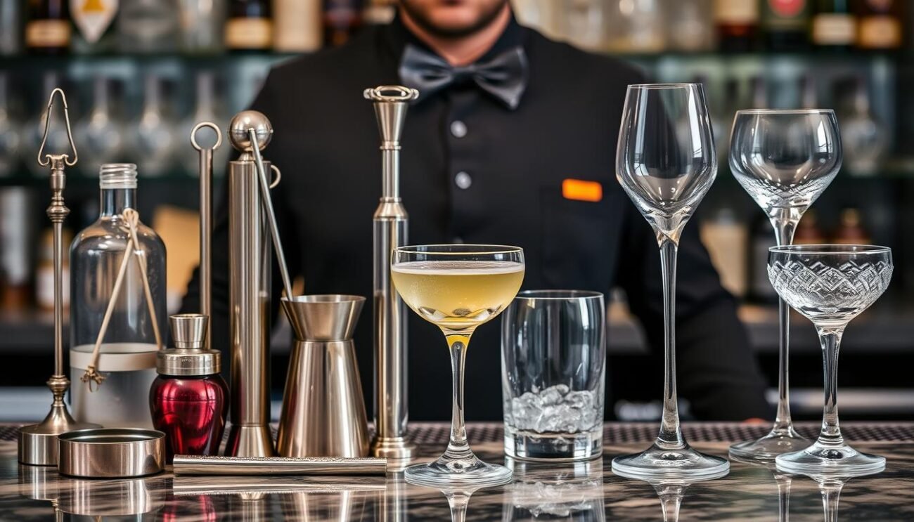 Immagine di un set di mixology professionale
