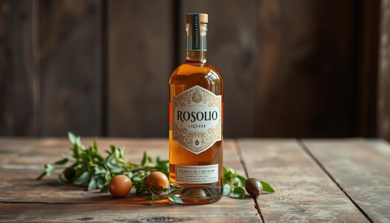 Immagine di una bottiglia di Rosolio
