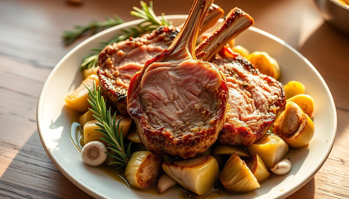 Agnello con Carciofi