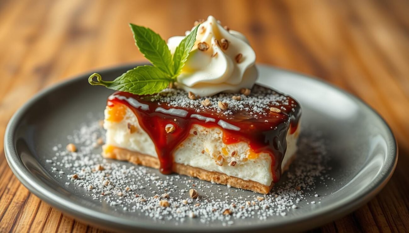 Genera un'immagine del dolce al pepe