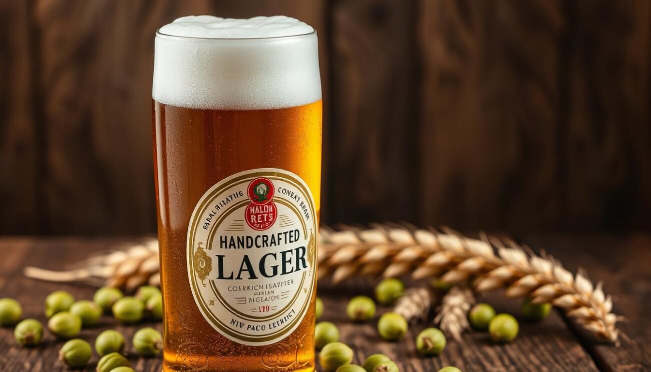 Immagina una birra Lager italiana artigianale